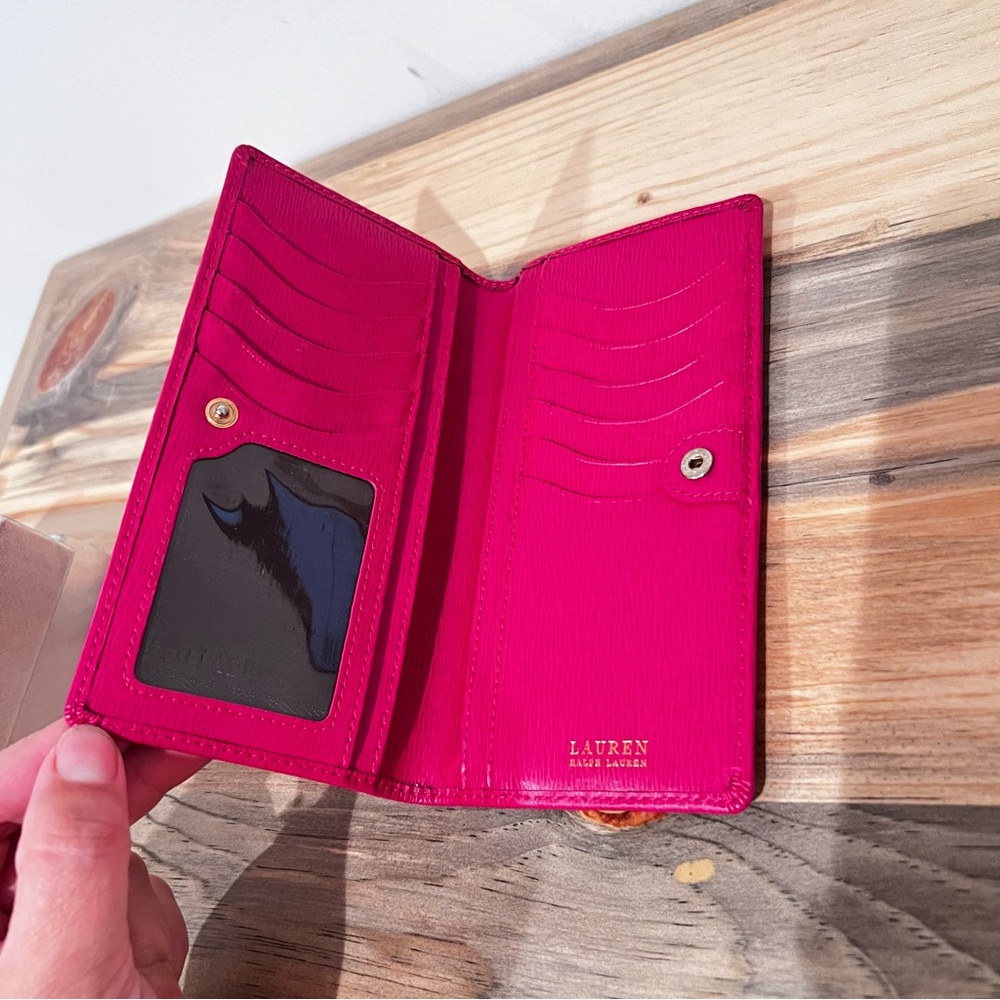 Lauren Ralph Lauren Fuchsia Wallet - Picture 5 of 6